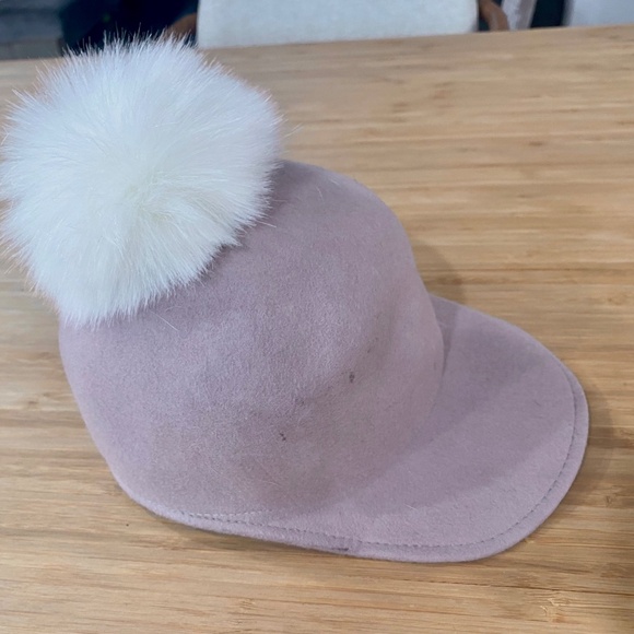 Wool Santelli Francesca Felt grey hat made in italy - Picture 3 of 5